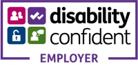 Disability Confident Employer status badge logo