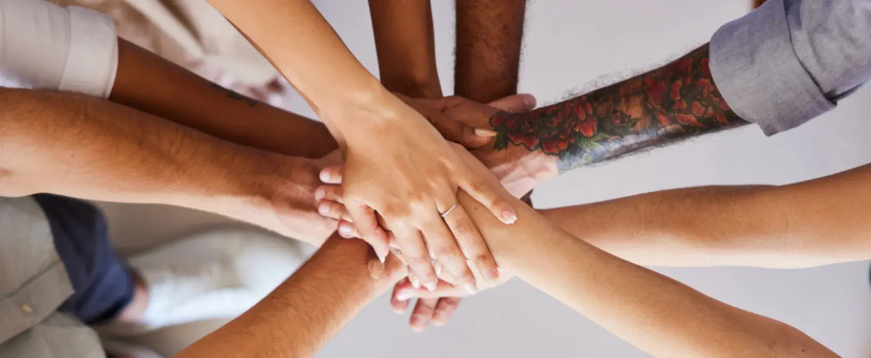 Inclusion hands in
