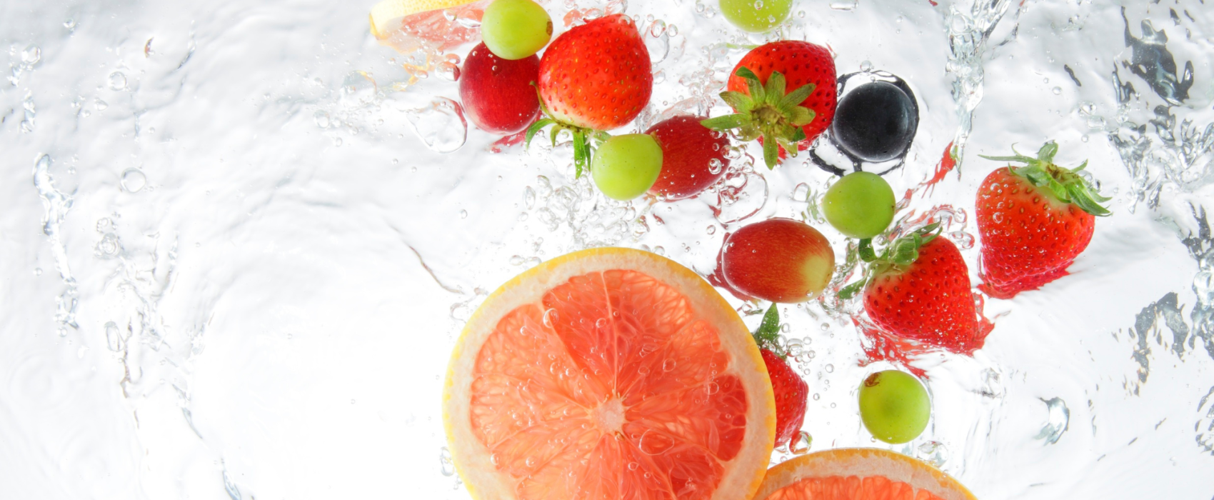 Fruit in water