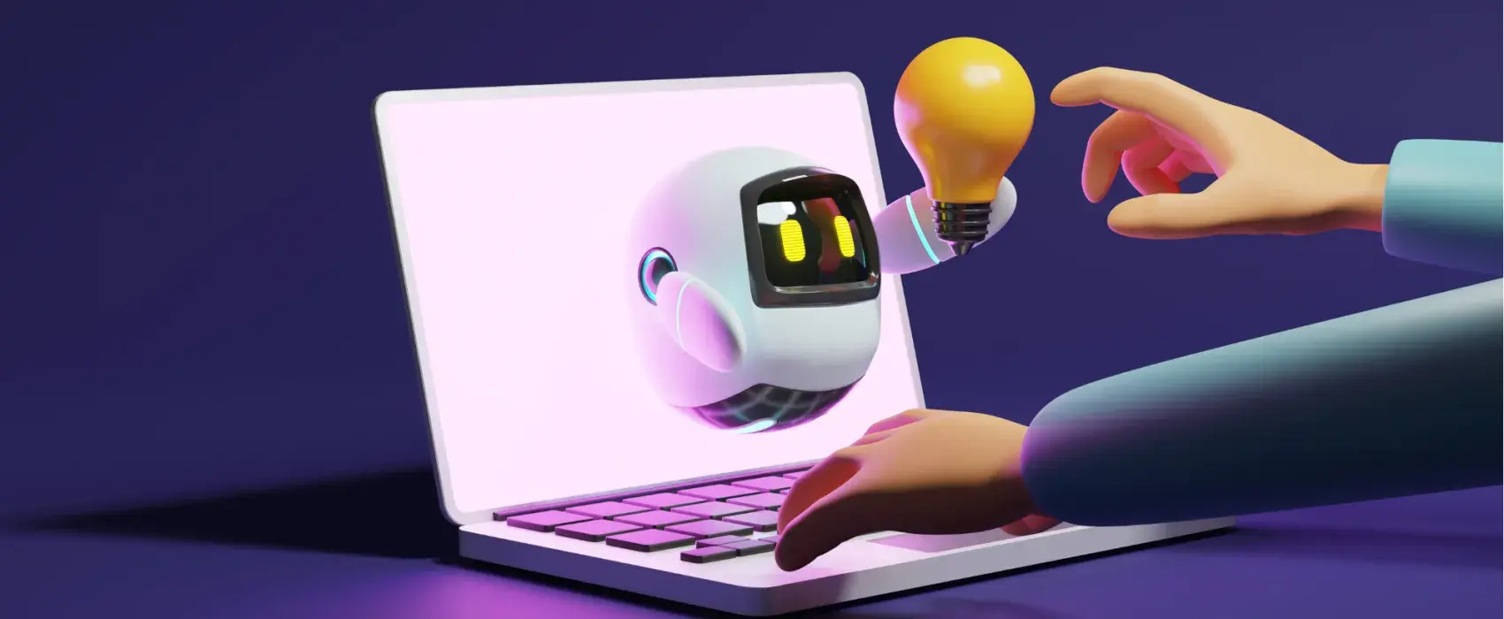 AI helper in laptop