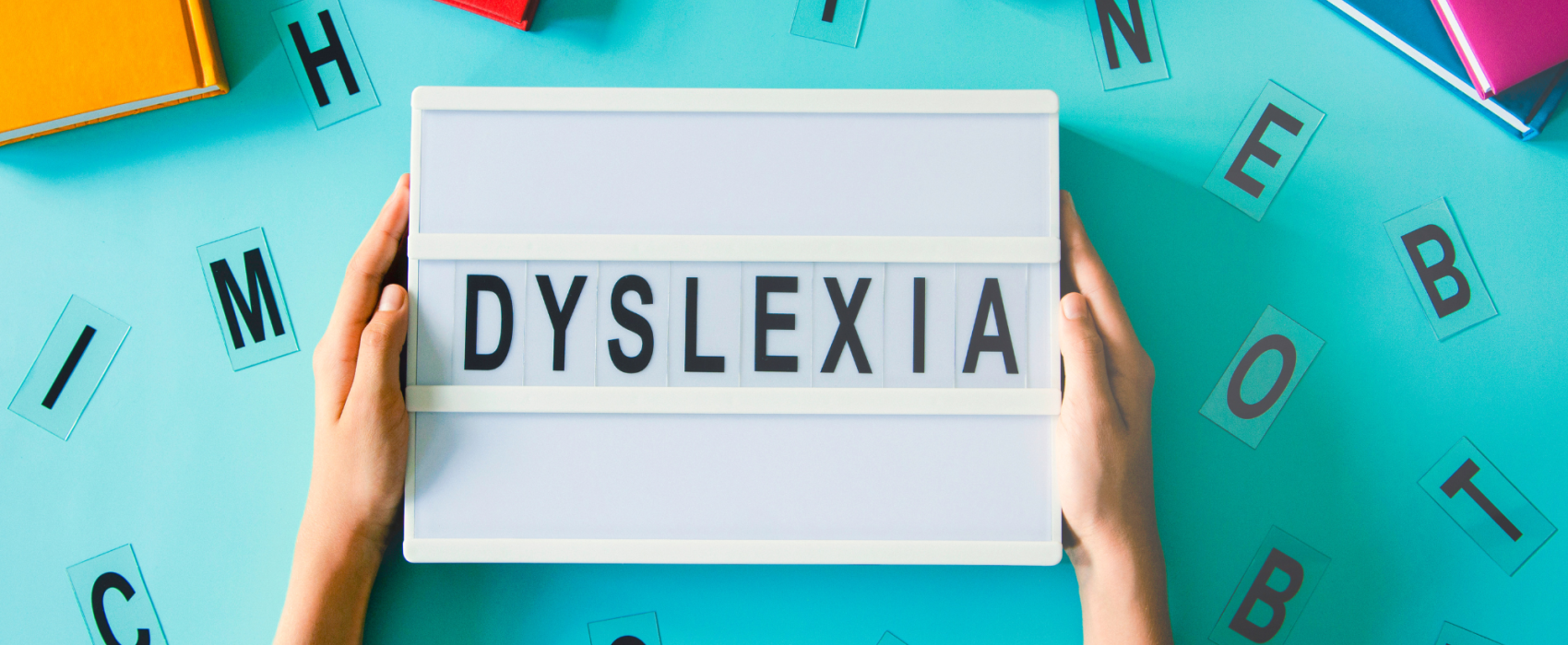 Dyslexia spelt out on the screen