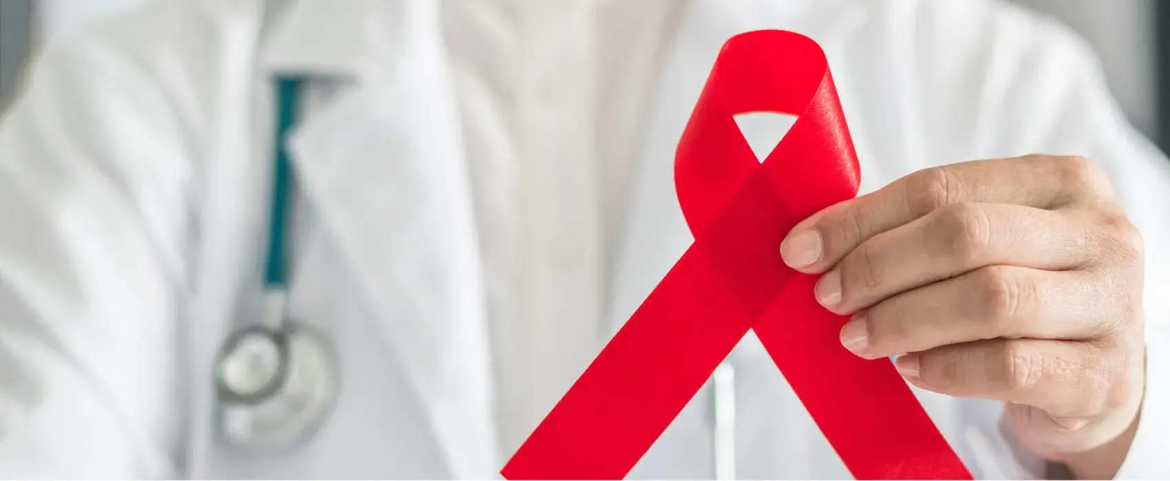 World Aids Day ribbon