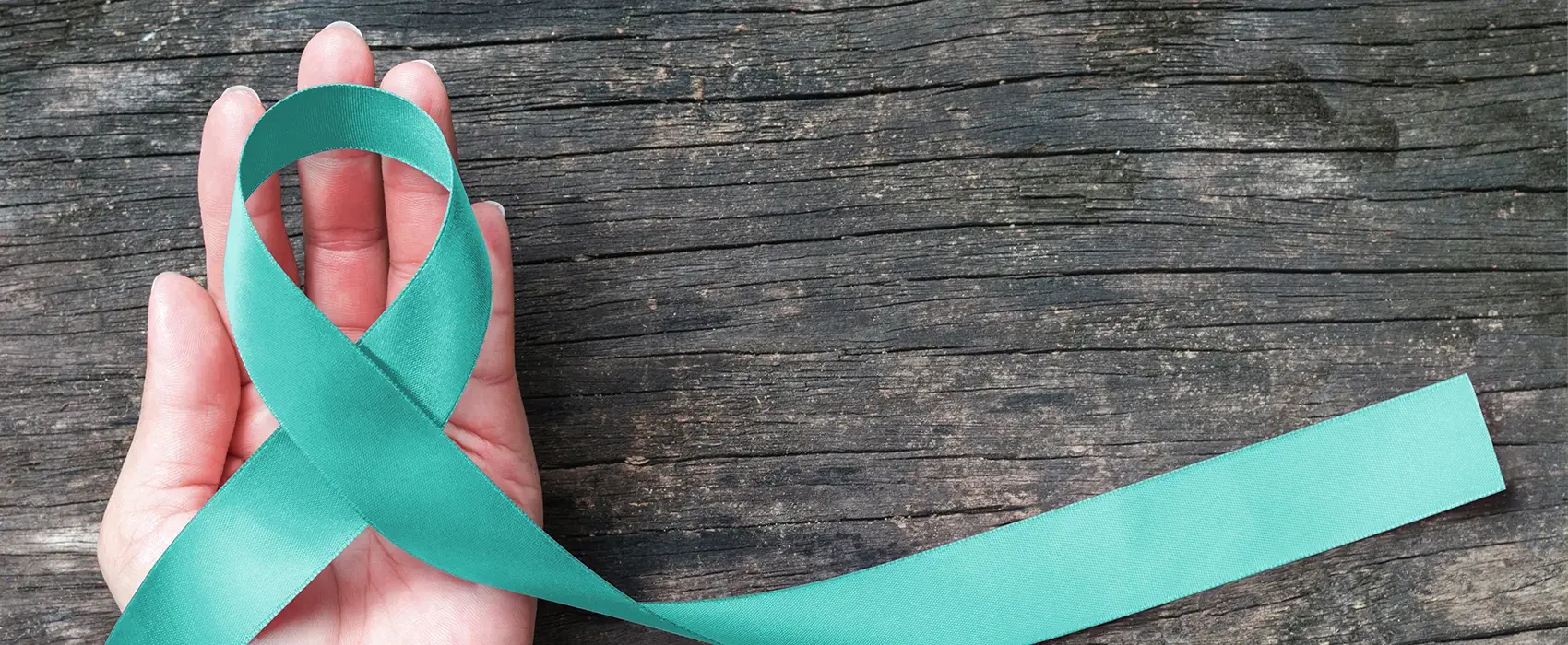 Overian Cancer Ribbon