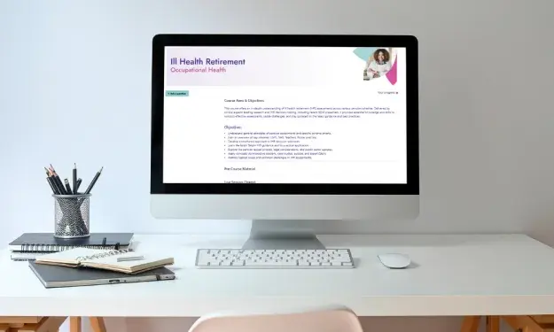 Ill health retirement platform