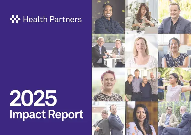 front page of 2025 impact report
